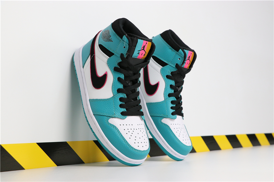 Air Jordan 1 MID South Beach Blue Shoes